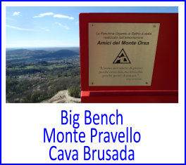 Big Bench - Monte Pravello - Cava Brusada